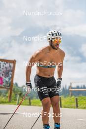 27.06.2022, Tignes, France (FRA): Richard Jouve (FRA) - Cross-Country training, Tignes (FRA). www.nordicfocus.com. ©Authamayou/NordicFocus. Every downloaded picture is fee-liable.