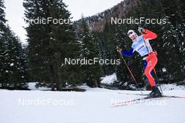 09.11.2022, Davos, Switzerland (SUI): Hugo Lapalus (FRA) - Cross-Country training, Snowfarming track, Davos (SUI). www.nordicfocus.com. © Manzoni/NordicFocus. Every downloaded picture is fee-liable.