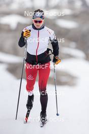 11.10.2022, Ramsau am Dachstein, Austria (AUT): Lisa Unterweger (AUT) - Cross-Country training, Ramsau am Dachstein (AUT). www.nordicfocus.com. © Manzoni/NordicFocus. Every downloaded picture is fee-liable.