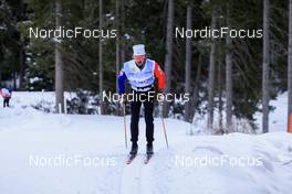 07.11.2022, Davos, Switzerland (SUI): Hugo Lapalus (FRA) - Cross-Country training, Snowfarming track, Davos (SUI). www.nordicfocus.com. © Manzoni/NordicFocus. Every downloaded picture is fee-liable.