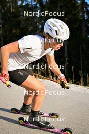 17.10.2022, Ramsau am Dachstein, Austria (AUT): Petra Novakova (CZE) - Cross-Country training, Ramsau am Dachstein (AUT). www.nordicfocus.com. © Reichert/NordicFocus. Every downloaded picture is fee-liable.