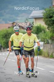 27.06.2022, Tignes, France (FRA): Arnaud Chautemps (FRA) - Cross-Country training, Tignes (FRA). www.nordicfocus.com. ©Authamayou/NordicFocus. Every downloaded picture is fee-liable.