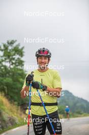 27.06.2022, Tignes, France (FRA): Arnaud Chautemps (FRA) - Cross-Country training, Tignes (FRA). www.nordicfocus.com. ©Authamayou/NordicFocus. Every downloaded picture is fee-liable.