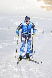 13.10.2022, Ramsau am Dachstein, Austria (AUT): Undefined Ukrainian athlete competes - Cross-Country training, Ramsau am Dachstein (AUT). www.nordicfocus.com. © Manzoni/NordicFocus. Every downloaded picture is fee-liable.