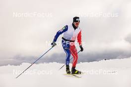 11.10.2022, Ramsau am Dachstein, Austria (AUT): Arnaud Chautemps (FRA) - Cross-Country training, Ramsau am Dachstein (AUT). www.nordicfocus.com. © Manzoni/NordicFocus. Every downloaded picture is fee-liable.