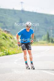 27.06.2022, Tignes, France (FRA): Renaud Jay (FRA) - Cross-Country training, Tignes (FRA). www.nordicfocus.com. ©Authamayou/NordicFocus. Every downloaded picture is fee-liable.