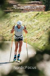 13.07.2022, Lavaze, Italy (ITA): Alina Meier (SUI) - Cross-Country training, Lavaze (ITA). www.nordicfocus.com. © Barbieri/NordicFocus. Every downloaded picture is fee-liable.