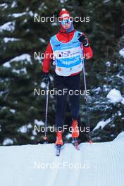 07.11.2022, Davos, Switzerland (SUI): Cyrill Faehndrich (SUI) - Cross-Country training, Snowfarming track, Davos (SUI). www.nordicfocus.com. © Manzoni/NordicFocus. Every downloaded picture is fee-liable.
