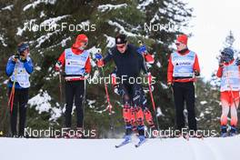 08.11.2022, Davos, Switzerland (SUI): Undefined Canadian athlete competes - Cross-Country training, Snowfarming track, Davos (SUI). www.nordicfocus.com. © Manzoni/NordicFocus. Every downloaded picture is fee-liable.