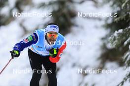 08.11.2022, Davos, Switzerland (SUI): Richard Jouve (FRA) - Cross-Country training, Snowfarming track, Davos (SUI). www.nordicfocus.com. © Manzoni/NordicFocus. Every downloaded picture is fee-liable.