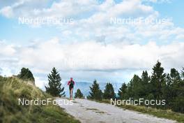 26.09.2022, Lavaze, Italy (ITA): Andreas Nygaard (NOR) - Cross-Country training, Lavaze (ITA). www.nordicfocus.com. © Vanzetta/NordicFocus. Every downloaded picture is fee-liable.