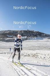 27.06.2022, Tignes, France (FRA): Lena Quintin (FRA) - Cross-Country training, Tignes (FRA). www.nordicfocus.com. © Authamayou/NordicFocus. Every downloaded picture is fee-liable.