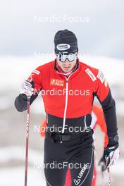 11.10.2022, Ramsau am Dachstein, Austria (AUT): Benjamin Moser (AUT) - Cross-Country training, Ramsau am Dachstein (AUT). www.nordicfocus.com. © Manzoni/NordicFocus. Every downloaded picture is fee-liable.