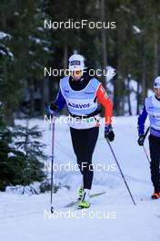 07.11.2022, Davos, Switzerland (SUI): Lena Quintin (FRA) - Cross-Country training, Snowfarming track, Davos (SUI). www.nordicfocus.com. © Manzoni/NordicFocus. Every downloaded picture is fee-liable.