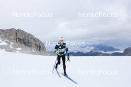 12.10.2022, Ramsau am Dachstein, Austria (AUT): Delphine Claudel (FRA) - Cross-Country training, Ramsau am Dachstein (AUT). www.nordicfocus.com. © Manzoni/NordicFocus. Every downloaded picture is fee-liable.