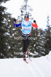 08.11.2022, Davos, Switzerland (SUI): Mathis Desloges (FRA) - Cross-Country training, Snowfarming track, Davos (SUI). www.nordicfocus.com. © Manzoni/NordicFocus. Every downloaded picture is fee-liable.