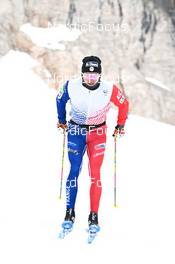 19.10.2022, Ramsau am Dachstein, Austria (AUT): Theo Schely (FRA) - Cross-Country training, Ramsau am Dachstein (AUT). www.nordicfocus.com. © Reichert/NordicFocus. Every downloaded picture is fee-liable.