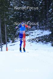 07.11.2022, Davos, Switzerland (SUI): Clement Parisse (FRA) - Cross-Country training, Snowfarming track, Davos (SUI). www.nordicfocus.com. © Manzoni/NordicFocus. Every downloaded picture is fee-liable.