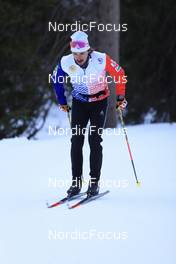 07.11.2022, Davos, Switzerland (SUI): Hugo Lapalus (FRA) - Cross-Country training, Snowfarming track, Davos (SUI). www.nordicfocus.com. © Manzoni/NordicFocus. Every downloaded picture is fee-liable.