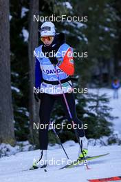 07.11.2022, Davos, Switzerland (SUI): Lena Quintin (FRA) - Cross-Country training, Snowfarming track, Davos (SUI). www.nordicfocus.com. © Manzoni/NordicFocus. Every downloaded picture is fee-liable.