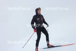 15.10.2022, Ramsau am Dachstein, Austria (AUT): Janosch Brugger (GER) - Cross-Country training, Ramsau am Dachstein (AUT). www.nordicfocus.com. © Manzoni/NordicFocus. Every downloaded picture is fee-liable.