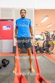 28.06.2022, Tignes, France (FRA): Richard Jouve (FRA) - Cross-Country training, Tignes (FRA). www.nordicfocus.com. © Authamayou/NordicFocus. Every downloaded picture is fee-liable.