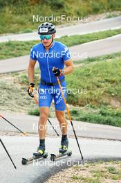 15.08.2022, Lavaze, Italy (ITA): Giandomenico Salvadori (ITA) - Cross-Country training, Lavaze (ITA). www.nordicfocus.com. © Barbieri/NordicFocus. Every downloaded picture is fee-liable.