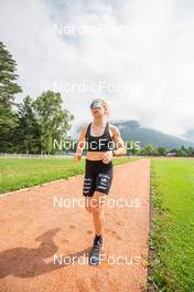 27.06.2022, Tignes, France (FRA): Melissa Gal (FRA) - Cross-Country training, Tignes (FRA). www.nordicfocus.com. ©Authamayou/NordicFocus. Every downloaded picture is fee-liable.