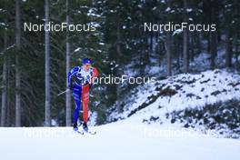 07.11.2022, Davos, Switzerland (SUI): Jules Lapierre (FRA) - Cross-Country training, Snowfarming track, Davos (SUI). www.nordicfocus.com. © Manzoni/NordicFocus. Every downloaded picture is fee-liable.