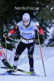 07.11.2022, Davos, Switzerland (SUI): Lukas Greiderer (AUT) - Nordic Combined training, Snowfarming track, Davos (SUI). www.nordicfocus.com. © Manzoni/NordicFocus. Every downloaded picture is fee-liable.