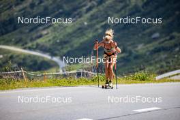 12.07.2022, Disentis, Switzerland (SUI): Astrid Oeyre Slind (NOR) - Cross-Country Ski Classics Training, Disentis (SUI). www.nordicfocus.com. © Manzoni/NordicFocus. Every downloaded picture is fee-liable.