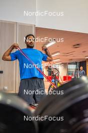 28.06.2022, Tignes, France (FRA): Richard Jouve (FRA) - Cross-Country training, Tignes (FRA). www.nordicfocus.com. © Authamayou/NordicFocus. Every downloaded picture is fee-liable.