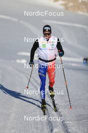 13.10.2022, Ramsau am Dachstein, Austria (AUT): Arnaud Chautemps (FRA) - Cross-Country training, Ramsau am Dachstein (AUT). www.nordicfocus.com. © Manzoni/NordicFocus. Every downloaded picture is fee-liable.