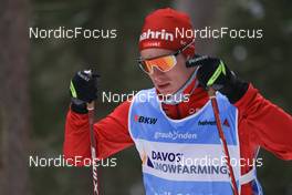 09.11.2022, Davos, Switzerland (SUI): Janik Riebli (SUI) - Cross-Country training, Snowfarming track, Davos (SUI). www.nordicfocus.com. © Manzoni/NordicFocus. Every downloaded picture is fee-liable.