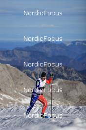 16.10.2022, Ramsau am Dachstein, Austria (AUT): Jules Chappaz (FRA) - Cross-Country training, Ramsau am Dachstein (AUT). www.nordicfocus.com. © Manzoni/NordicFocus. Every downloaded picture is fee-liable.