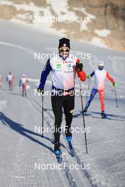 13.10.2022, Ramsau am Dachstein, Austria (AUT): Jules Chappaz (FRA) - Cross-Country training, Ramsau am Dachstein (AUT). www.nordicfocus.com. © Manzoni/NordicFocus. Every downloaded picture is fee-liable.