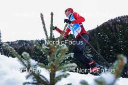 09.11.2022, Davos, Switzerland (SUI): Candide Pralong (SUI) - Cross-Country training, Snowfarming track, Davos (SUI). www.nordicfocus.com. © Manzoni/NordicFocus. Every downloaded picture is fee-liable.
