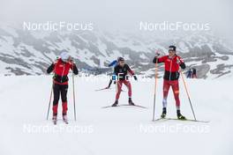 11.10.2022, Ramsau am Dachstein, Austria (AUT): Undefined Austrian athlete competes - Cross-Country training, Ramsau am Dachstein (AUT). www.nordicfocus.com. © Manzoni/NordicFocus. Every downloaded picture is fee-liable.