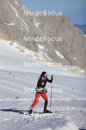 16.10.2022, Ramsau am Dachstein, Austria (AUT): Lisa Unterweger (AUT) - Cross-Country training, Ramsau am Dachstein (AUT). www.nordicfocus.com. © Manzoni/NordicFocus. Every downloaded picture is fee-liable.