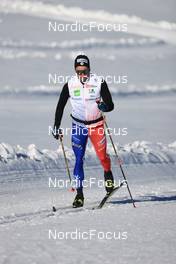 13.10.2022, Ramsau am Dachstein, Austria (AUT): Arnaud Chautemps (FRA) - Cross-Country training, Ramsau am Dachstein (AUT). www.nordicfocus.com. © Manzoni/NordicFocus. Every downloaded picture is fee-liable.