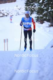 08.11.2022, Davos, Switzerland (SUI): Jules Lapierre (FRA) - Cross-Country training, Snowfarming track, Davos (SUI). www.nordicfocus.com. © Manzoni/NordicFocus. Every downloaded picture is fee-liable.