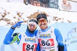 01.04.2022, Premanon, France (FRA): Charly Rousset (FRA), Gaspard Rousset (FRA), (l-r)  - French Championships cross-country, individual sprint, Premanon (FRA). www.nordicfocus.com. © Leo Authamayou/NordicFocus. Every downloaded picture is fee-liable.