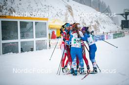 01.04.2022, Premanon, France (FRA): Angelina Charlet (FRA), Lina Levet (FRA), (l-r) - French Championships cross-country, individual sprint, Premanon (FRA). www.nordicfocus.com. © Augustin Authamayou/NordicFocus. Every downloaded picture is fee-liable.