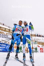01.04.2022, Premanon, France (FRA): Gaspard Rousset (FRA), Charly Rousset (FRA), (l-r)  - French Championships cross-country, individual sprint, Premanon (FRA). www.nordicfocus.com. © Leo Authamayou/NordicFocus. Every downloaded picture is fee-liable.