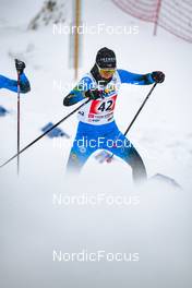 01.04.2022, Premanon, France (FRA): Eve Duchaufour (FRA) - French Championships cross-country, individual sprint, Premanon (FRA). www.nordicfocus.com. © Augustin Authamayou/NordicFocus. Every downloaded picture is fee-liable.