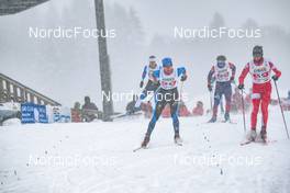 01.04.2022, Premanon, France (FRA): Nathan Marseille (FRA), Robin Berjoan (FRA), (l-r)  - French Championships cross-country, individual sprint, Premanon (FRA). www.nordicfocus.com. © Augustin Authamayou/NordicFocus. Every downloaded picture is fee-liable.