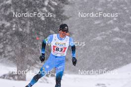 01.04.2022, Premanon, France (FRA): Julien Arnaud (FRA) - French Championships cross-country, individual sprint, Premanon (FRA). www.nordicfocus.com. © Leo Authamayou/NordicFocus. Every downloaded picture is fee-liable.