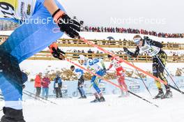02.04.2022, Premanon, France (FRA): Charly Rousset (FRA), Antonin Schoeffel (FRA), (l-r)  - French Championships cross-country, mass, Premanon (FRA). www.nordicfocus.com. © Augustin Authamayou/NordicFocus. Every downloaded picture is fee-liable.