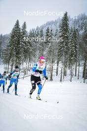 02.04.2022, Premanon, France (FRA): Eve ondine Duchaufour (FRA), Melissa Gal (FRA), Coralie Bentz (FRA), (l-r)  - French Championships cross-country, mass, Premanon (FRA). www.nordicfocus.com. © Leo Authamayou/NordicFocus. Every downloaded picture is fee-liable.