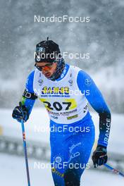 02.04.2022, Premanon, France (FRA): Tom Mancini (FRA) - French Championships cross-country, mass, Premanon (FRA). www.nordicfocus.com. © Leo Authamayou/NordicFocus. Every downloaded picture is fee-liable.
